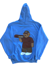 Bear Hoodie - Light Blue