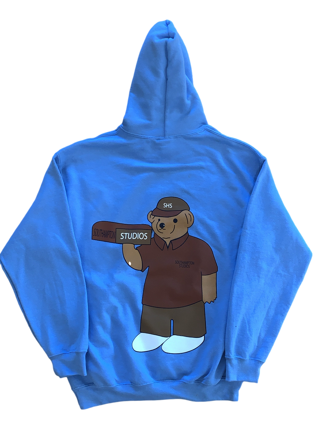 Bear Hoodie - Light Blue