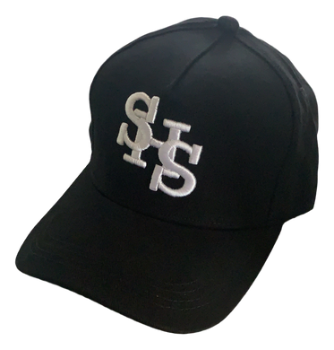 Monogram Baseball Cap - Black
