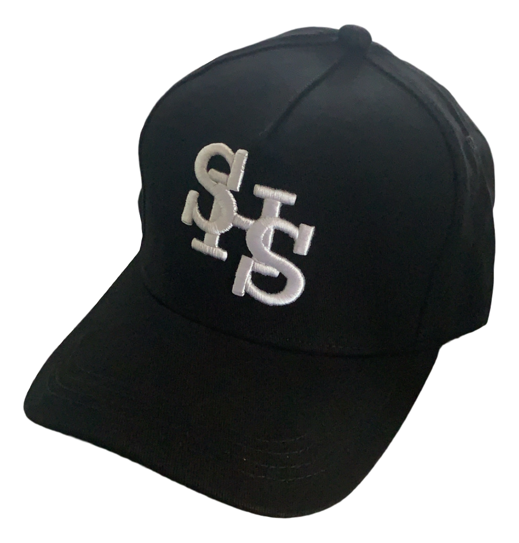 Monogram Baseball Cap - Black