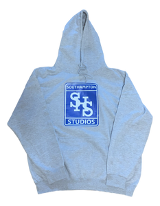 Stamp Logo Hoodie - Grey