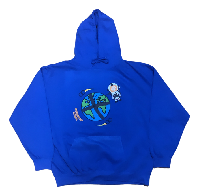 Ball Attachment Hoodie - Royal Blue