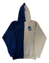 "Peace" Split Hoodie Hoodie - Large