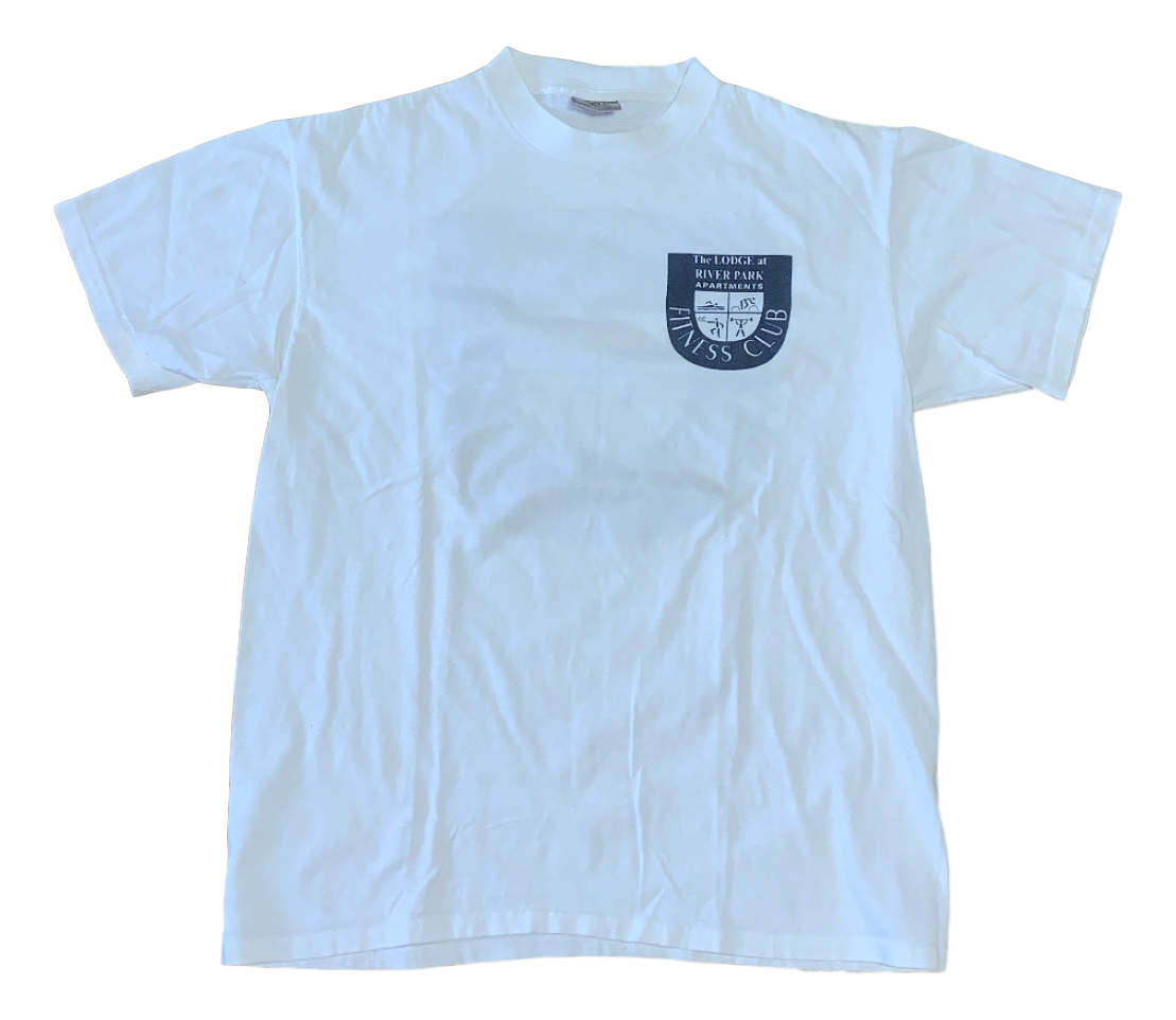 Vintage River Park Fitness Club Tee - Large