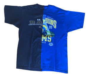 1/1 LA Rams + St. Louis Rams T-Shirt - XL