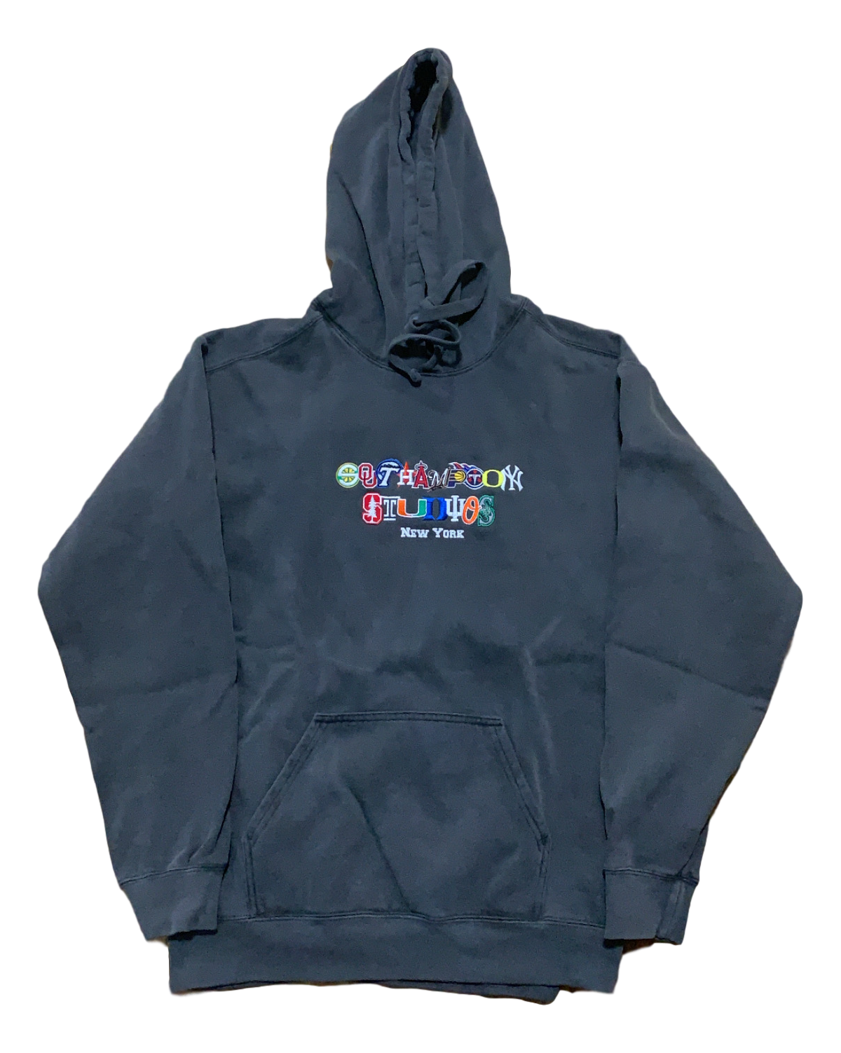 Logo Hoodie - Washed Black