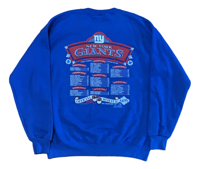 Vintage New York Giants Crewneck (2000) - Large