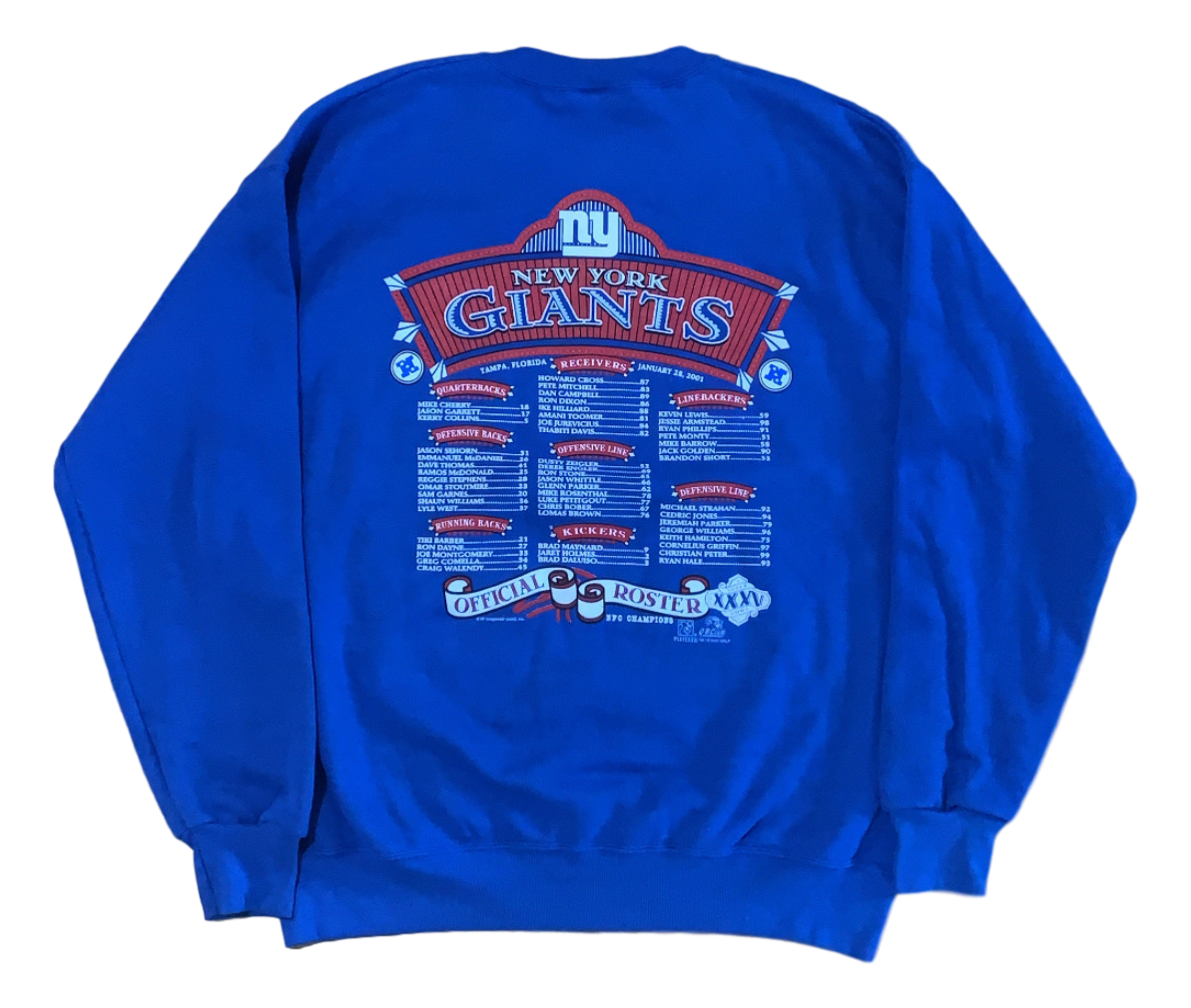 Vintage New York Giants Crewneck (2000) - Large