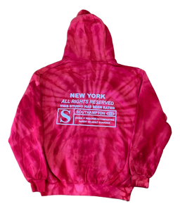 Rated S Tie-Dye Hoodie     (Red Dye)