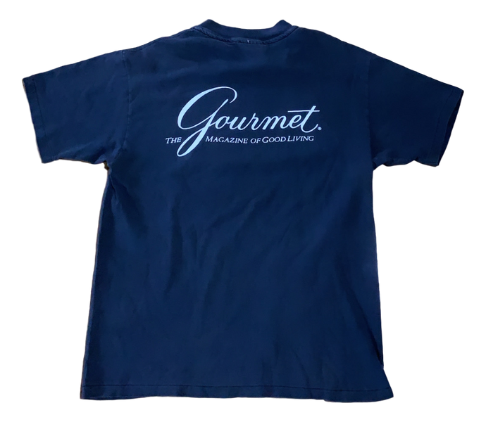 Vintage Gourmet Magazine Tee (1990) - Large