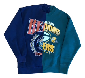 "NFC North" Split Crewneck - Medium