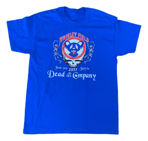 Vintage Grateful Dead Tee (2017 Wrigley Field) - Large