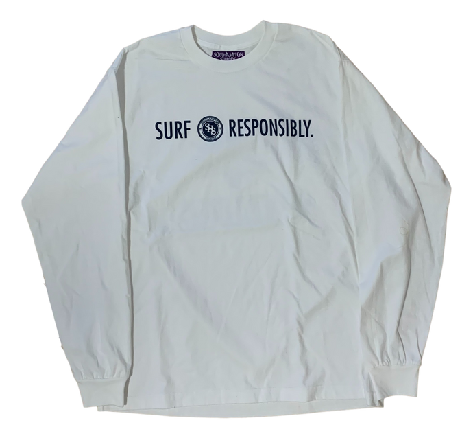 Southampton Studios x Montaukila Long Sleeve - White