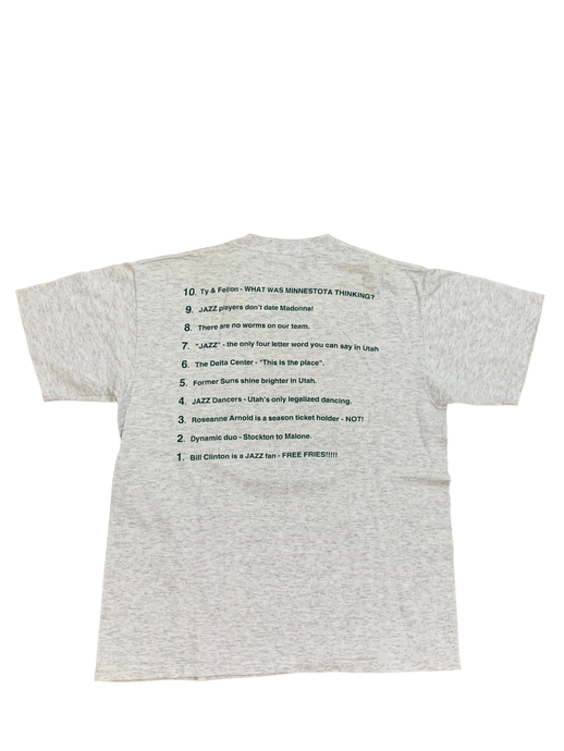 Vintage Utah Jazz Tee (10 Reasons) - Large