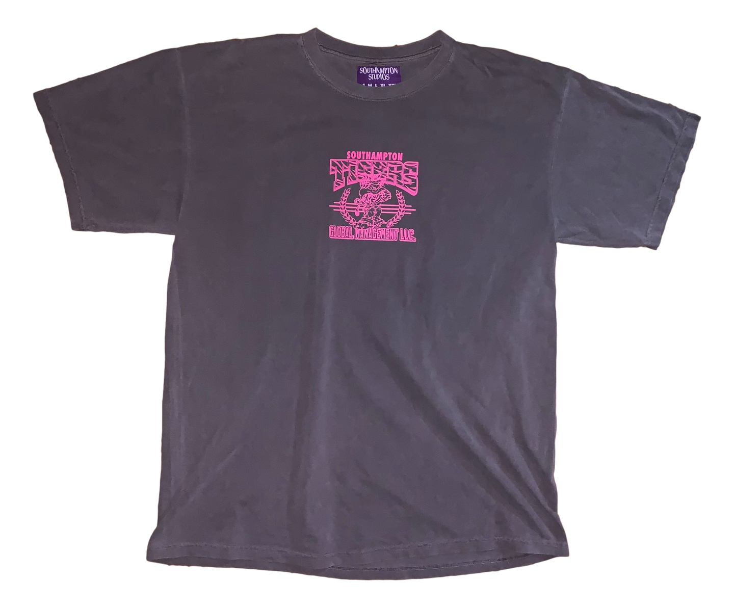 Tiger Financial Tee - Washed Black