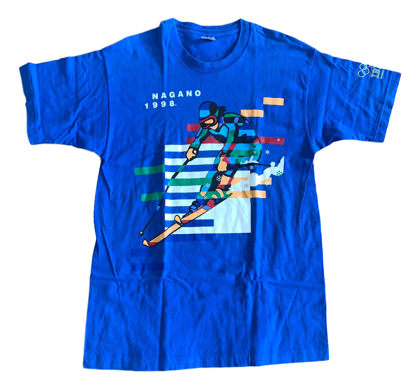 Vintage Olympic Ski Tee (1998) - Large