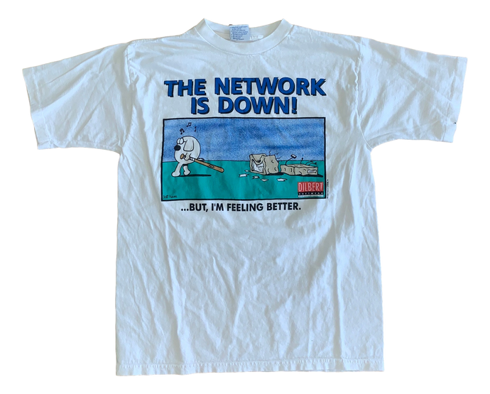 Vintage Network Is Down Tee