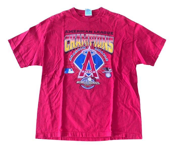 Vintage LA Angels Championship Tee (2002) - XL