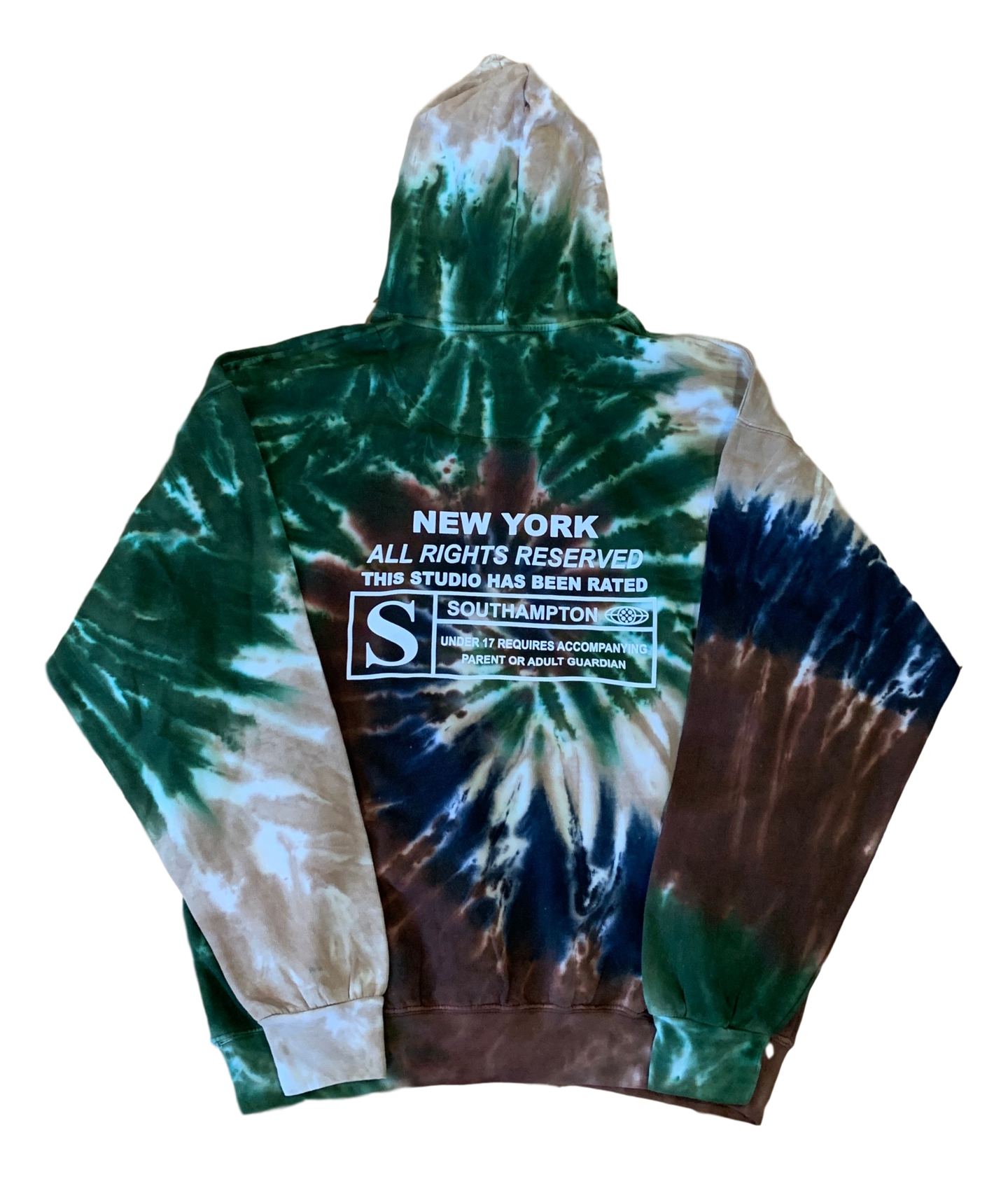 Rated S Tie-Dye Hoodie (Camo Dye)