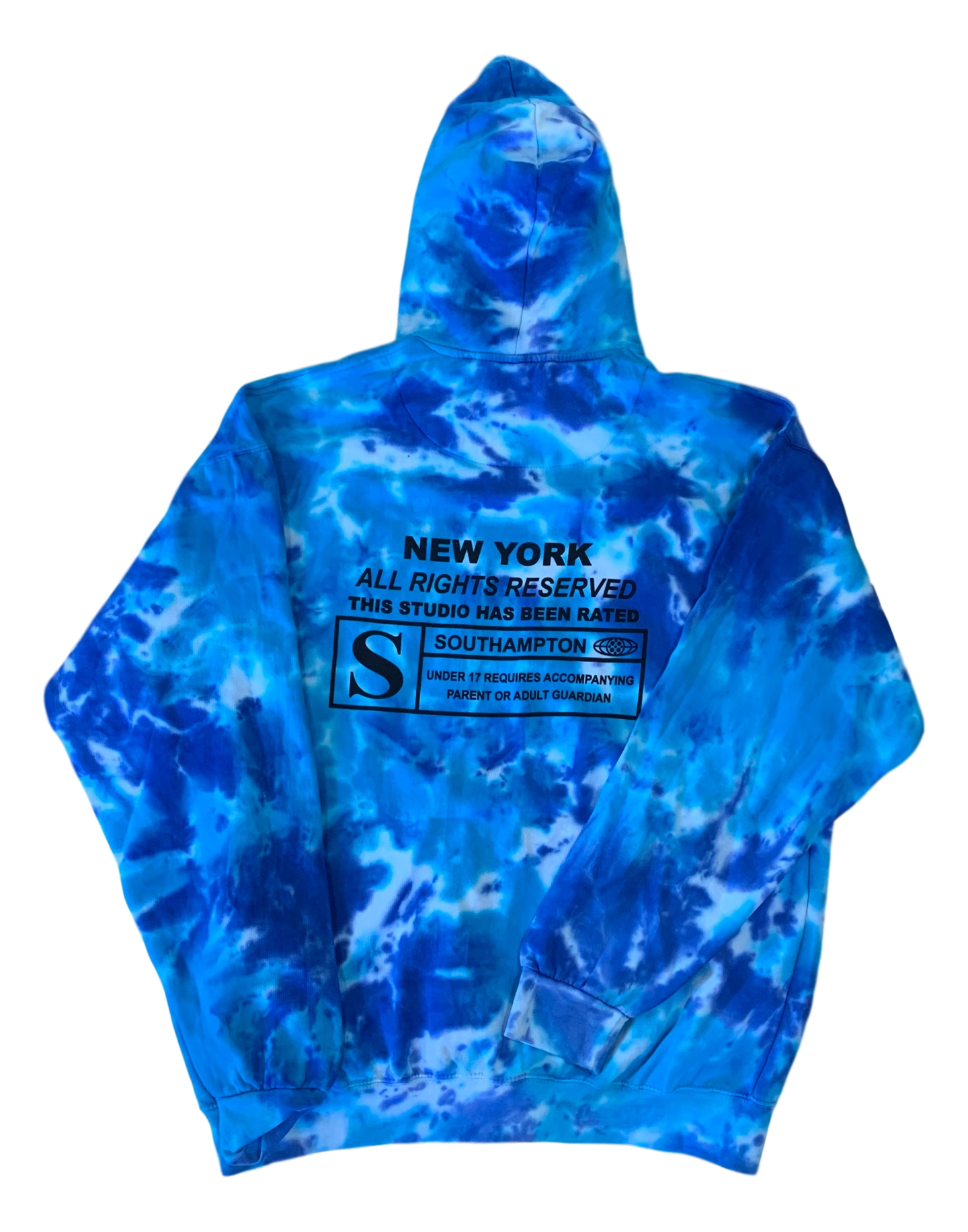 Rated S Tie-Dye Hoodie (Atlantic Dye)