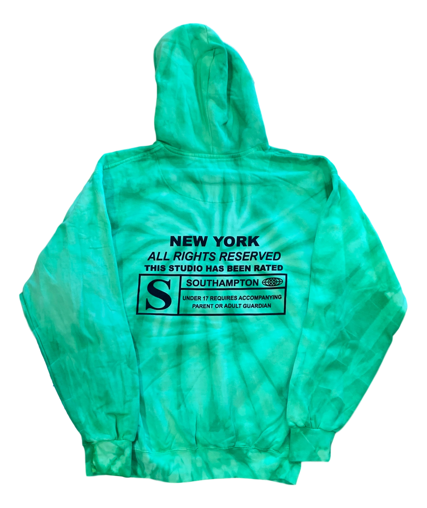 Rated S Tie-Dye Hoodie (Emerald Dye)