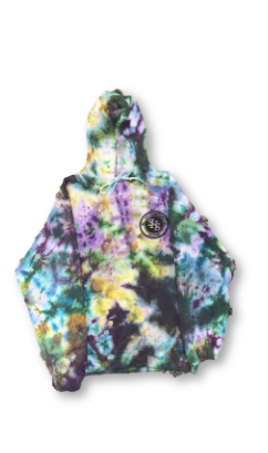 Rated S Tie Dye Hoodie (Mardi Dye)