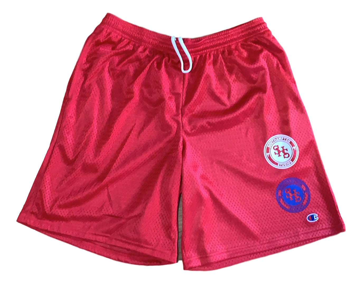 Red Double Logo Short