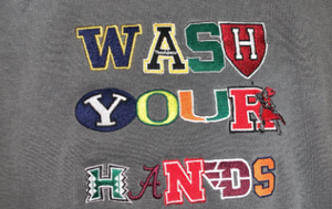Wash Your Hands Hoodie - Washed Black