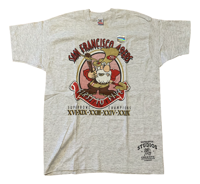 Vintage 49ers Super Bowl XXIX Tee - XL