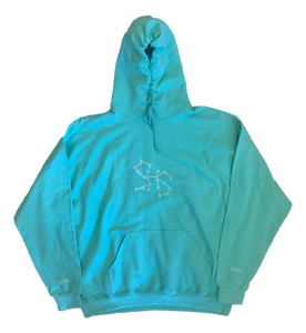 Bone Logo Hoodie - Tiffany
