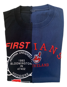 1/1 Indiana + Indians T-Shirt- Large