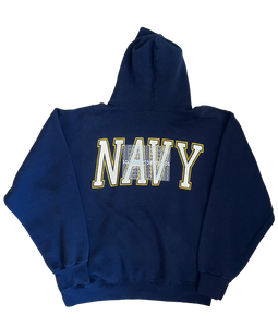 1 of 1 Navy Academy Hoodie