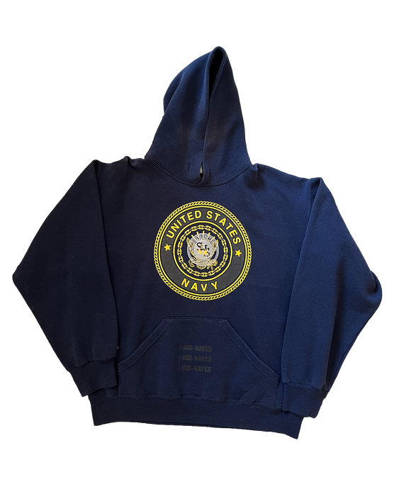 1 of 1 Navy Academy Hoodie