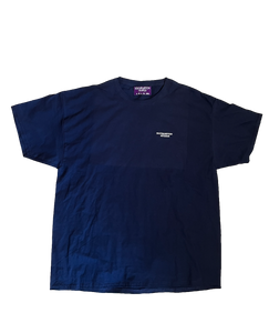 Micro Logo Tee - Navy