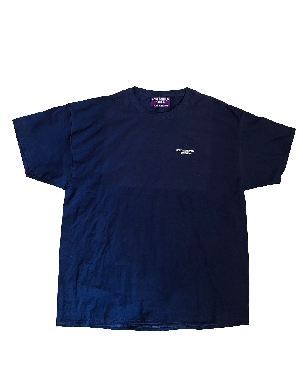 Micro Logo Tee - Navy