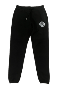Monogram Logo Sweatpants - Black / Silver