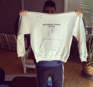 Season 1 Distressed "Sand" Hoodie