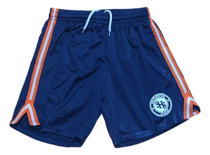 Basketball Mesh Shorts - Navy