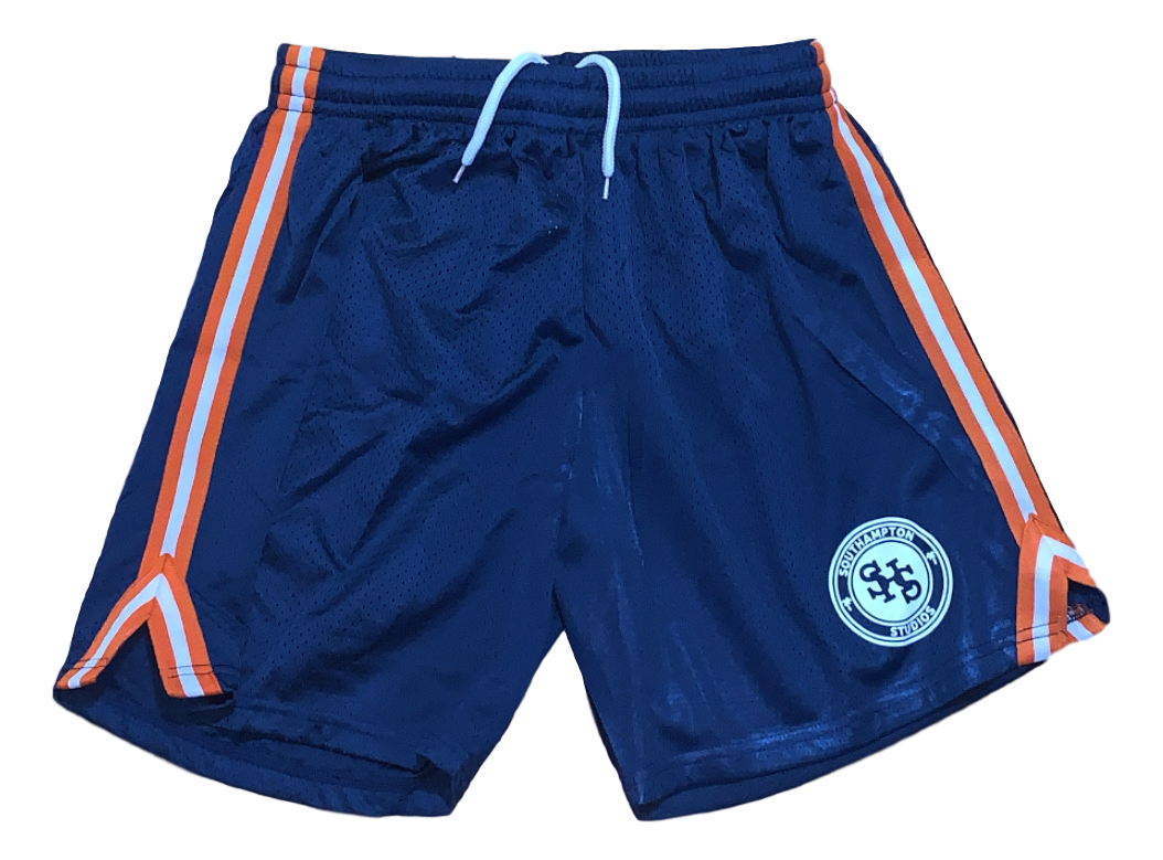 Basketball Mesh Shorts - Navy