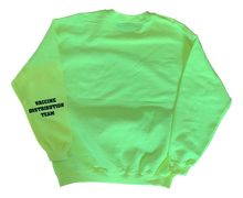 Vaccine Crewneck - Safety Yellow
