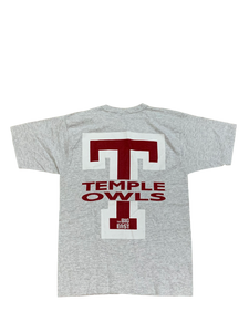 Vintage Temple Owls Tee - Medium