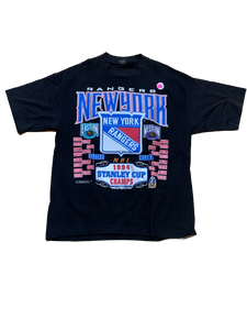 Vintage New York Rangers Tee - XL