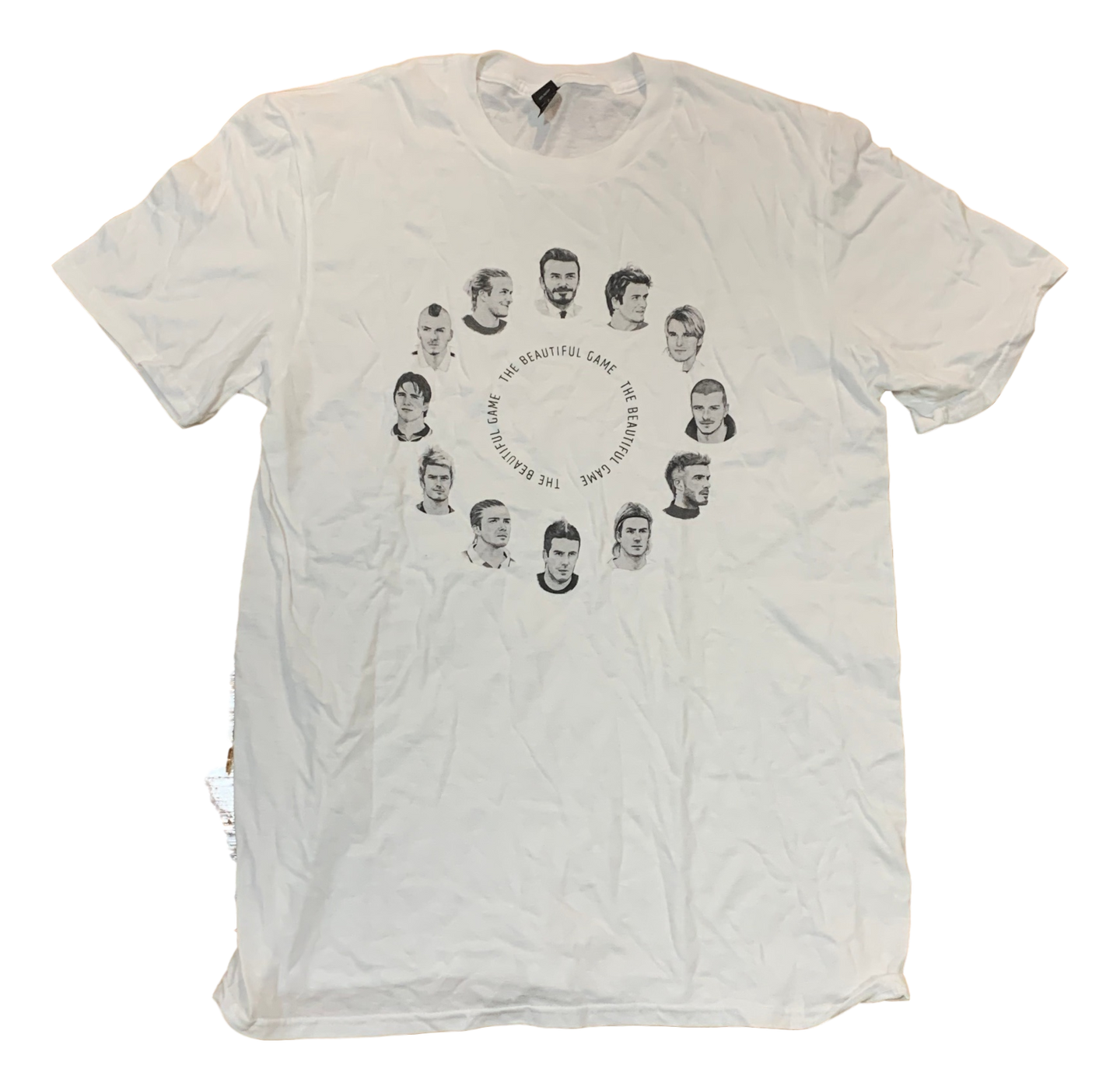 Vintage David Beckham “Haircut” Tee - Medium