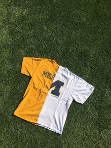 Michigan Wolverines Split T-Shirt