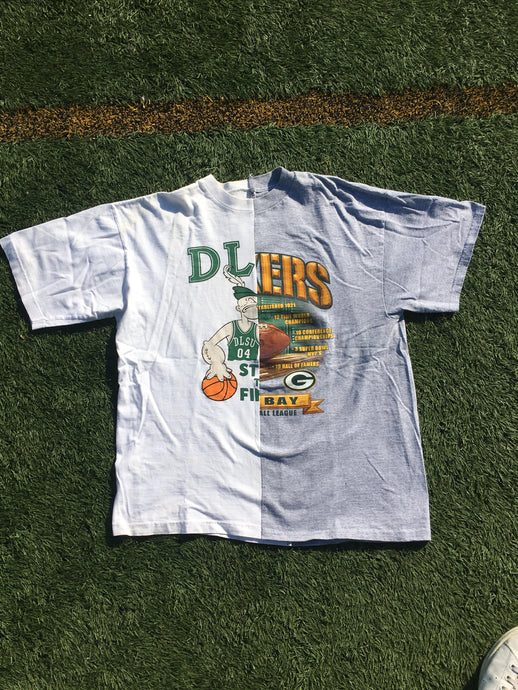 Packers / Popeyes Split Tee