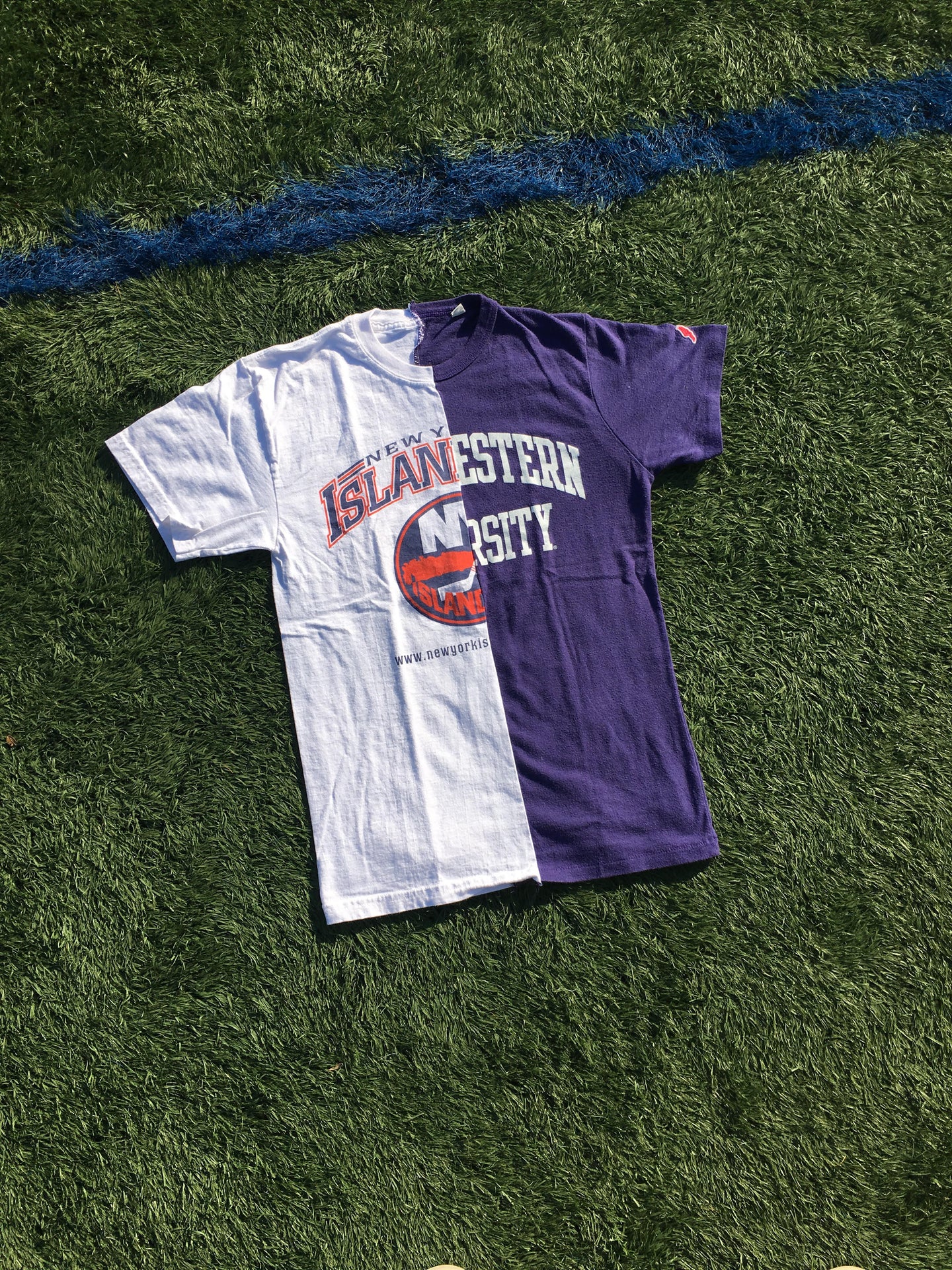 New York Islanders / Northwestern Split Tee